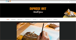 Desktop Screenshot of diprose-art.co.uk