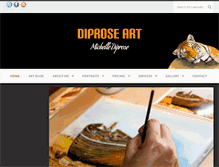 Tablet Screenshot of diprose-art.co.uk